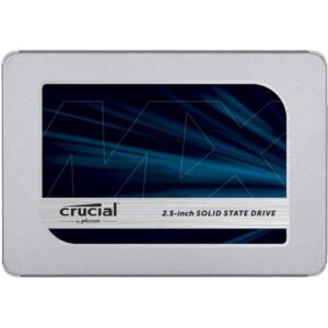Crucial MX500 500 GB Solid State Drive - 2.5 Internal - SATA (SATA/600) CT500MX500SSD1